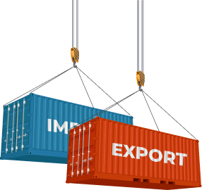 cargo containers decoration shape