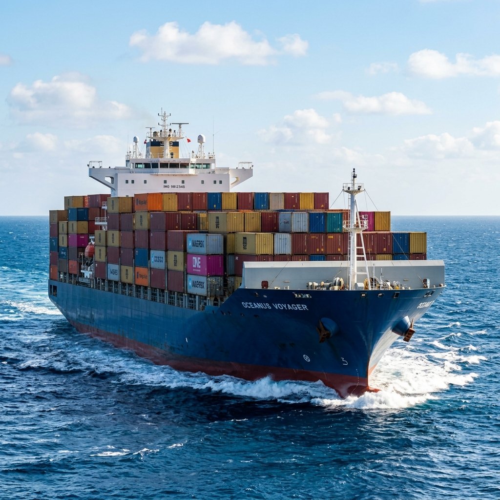Sea Container Ship